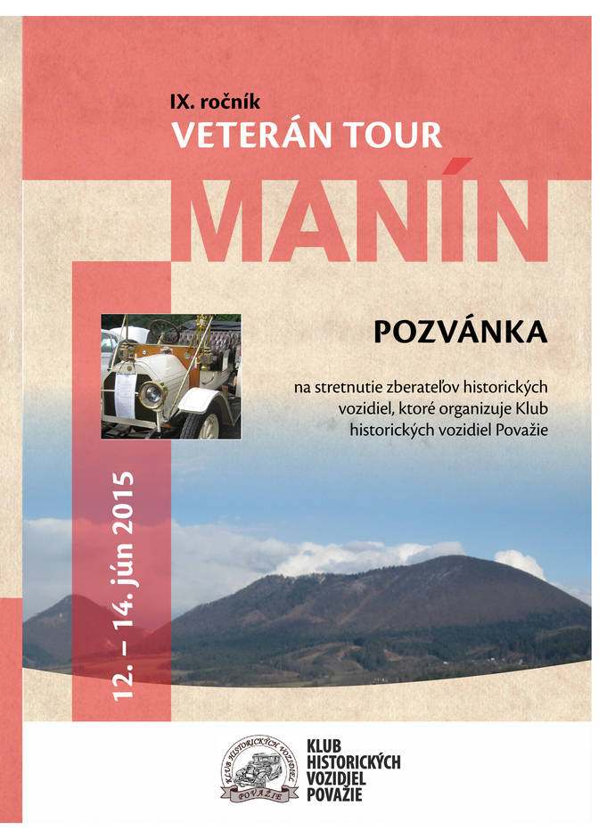 Veterán Tour Manín 2015