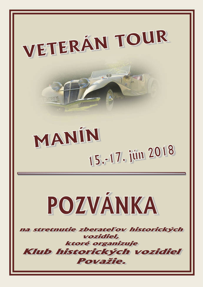 Veterán Tour Manín 2018