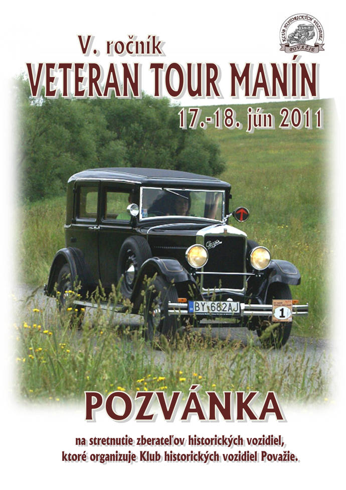 Veterán Tour Manín 2011