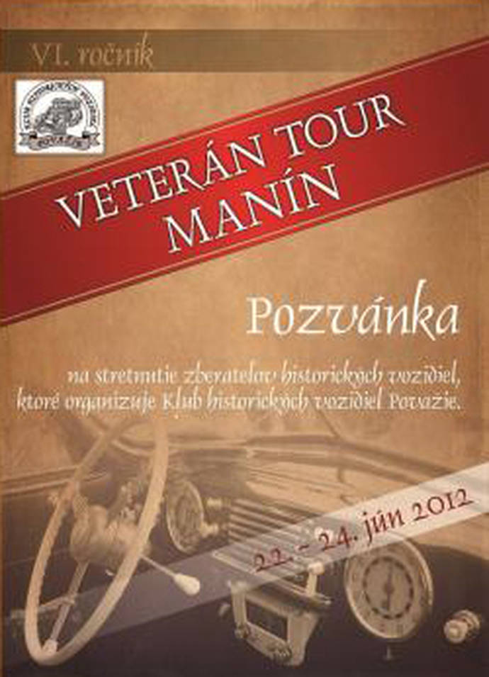 Veterán Tour Manín 2012