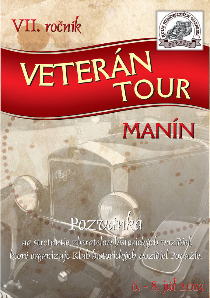 Veterán Tour Manín 2013