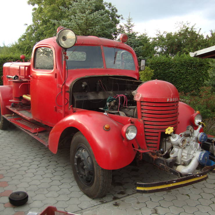 1953 Praga RN hasičská C